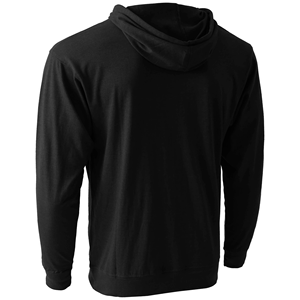 OEM Custom Logo Design Men's Regular Fit 100% Cotton <b>Fleece</b> Pullover Hoodies <b>Black</b> Winter Custom Graphics Printed BD - Product Image 2
