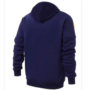 Sweat à capuche vintage personnalisé avec impression numérique et broderie, en molleton 100 % coton de haute qualité, épais et lourd - Product Image 6