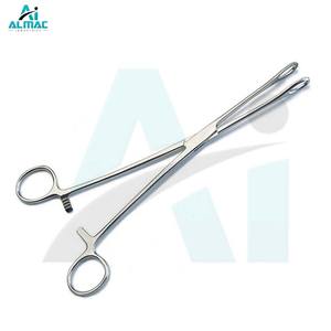 Fórceps de sujeción de esponja Foerster de grado quirúrgico Premium ALMAC para agarre y manejo precisos en quirófanos CE ISO - Product Image 4