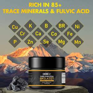 OEM 100% Original Himalayan <b>Shilajit</b> <b>Resin</b> Sourced from an Altitude of 19,000 Feet Natural <b>Shilajit</b> <b>Resin</b> for Energy & Strength - Product Image 5