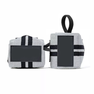 Sangles de levage en nylon rembourrées en néoprène robustes avec enveloppes de poignet adhérentes Équipement de sécurité de fitness - Product Image 1