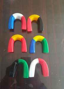 Protège-dents de boxe professionnel de haute qualité |   Silicate écologique/silice fondue, double couche, taille personnalisée, unisexe - Product Image 2