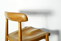 Chaise de salle à manger d'extérieur en teck massif de style moderne, écologique, en provenance d'Indonésie, confortable et durable pour la maison et la restauration