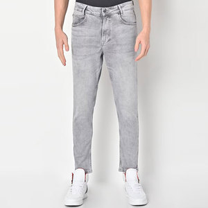 Pantalones de Vestir Ajustados para Hombre, Estilo Casual, Ligeros, Transpirables, con Lavado Arena, Cierre con Cordón, Mezcla de Poliéster y Algodón, 2025 - Product Image 2