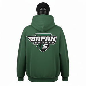 เสื้อฮู้ดสวมหัวขนแกะแบบพรีเมี่ยมสำหรับ360GSM ผ้านิ่มโทนสีเขียวมีแผ่นปักลายหลากหลายและโลโก้ตามสั่งมีฮู้ดธรรมดา - Product Image 2