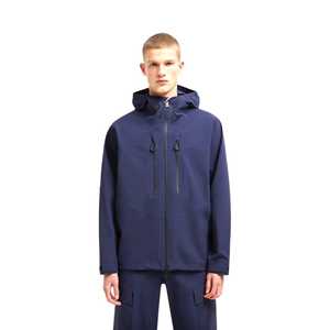 Chaquetas/abrigos de concha de alta calidad, ligeros, resistentes al agua, transpirables, a prueba de viento, cierre de cremallera, impermeables sólidos - Product Image 1