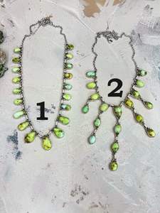 Elegante collar hecho a mano de plata esterlina Palomino turquesa rodio y chapado en oro único elegante regalo joyería para mujer - Product Image 4