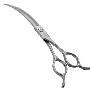 Ciseaux professionnels incurvés pour l'amincissement des cheveux Japon acier chien ciseaux de toilettage pour animaux de compagnie cisailles usine directe basse quantité minimale de commande Durable - Product Image 5