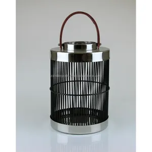 Luxury Handmade <b>Metal</b> <b>Lantern</b> for Premium Interior Decor in Gold Hand Forged by Zahid Exports in Uttar Pradesh Christmas - Product Image 1