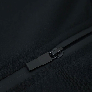 Vêtement de sport pour homme, coupe-vent, survêtement léger, imperméable, fermeture éclair intégrale, couleur noire, coupe-vent pour homme, survêtement en gros - Product Image 4