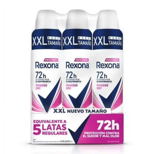 Pour Rexona Femmes Power Dry Anti-Transpirant Déodorant Poudre 250 mL Roll-On Style - Product Image 6