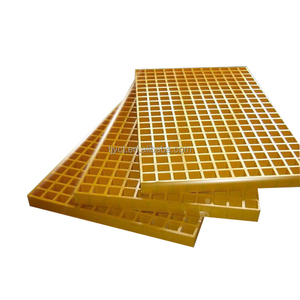 Grille de drainage en plastique OEM, grille de drainage en fibre de verre renforcée, prix de la grille de drainage en fibre de verre, panneaux de grille en fibre de verre - Product Image 2