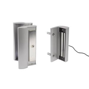 ล็อคแม่เหล็กติดตั้งบนพื้นผิวที่มีด้ามจับแบบบูรณาการ locinox MAG-6000เงิน (2ชิ้น) - Product Image 1