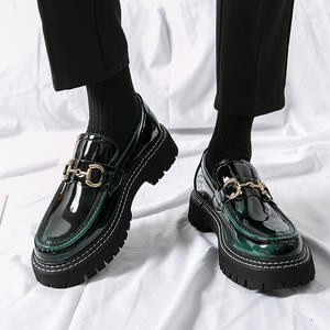 รองเท้าลำลองหนังวัวคุณภาพสูง พร้อมซับในดูดซับเหงื่อและรองรับฝ่าเท้า รองเท้าสำหรับผู้ชาย รองเท้าทำงาน - Product Image 2