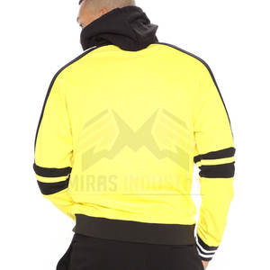 Meilleur pull à capuche décontracté pour hommes tissu polaire épais col à capuche doux impression solide poche d'hiver Logo personnalisé teint en plaine - Product Image 3