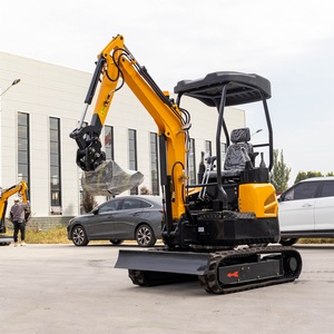 Mini Excavadora hidráulica sobre orugas de calidad superior, Mini excavadora a la venta, motor fuerte, máquina excavadora compacta de bajo precio - Product Image 5