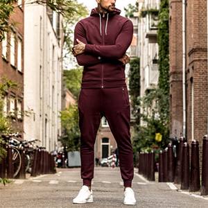 Conjunto de sudaderas con capucha y pantalones de chándal personalizados de alta calidad para hombre, chándal con bordado personalizado y fabricación de sudaderas con capucha - Product Image 5