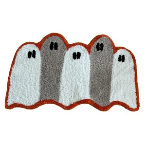 เสื่อผ้าฝ้ายทอมือสไตล์ทันสมัยเป็นมิตรกับสิ่งแวดล้อมเสื่อคลุมอาบน้ำฮาโลวีนซักได้พิเศษสำหรับเด็กปรับแต่งดีไซน์ได้ - Product Image 1