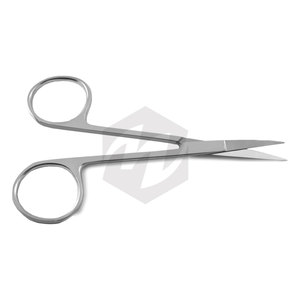 กรรไกรผ่าตัดใช้ระดับเดียวใช้ในการผ่าตัดม่านตาปลายโค้งกรรไกรผ่าตัดม่านตาสำหรับการผ่าตัดใช้ในการผ่าตัดขนาด4.52นิ้ว - Product Image 4