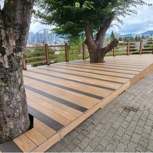 Oferta Imperdible: Tarima de Madera y Plástico Compuesto Antideslizante e Impermeable de Corea, Innovadora, de Fácil Instalación sin Agujeros - Product Image 1