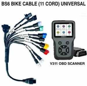 Escáner OBD FREEFACE V311 para bicicletas BS6 | Herramienta de diagnóstico OBD II y lector de código de fallas de Rinku Motors - Product Image 2