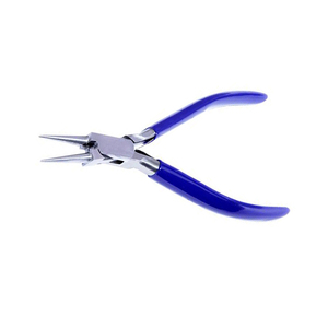 Alicates de punta de alta calidad, alicates de joyería hechos de acero de alto carbono con mango de agarre de PVC, alicates para envolver alambre - Product Image 6