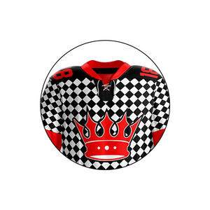 2024 ensembles de maillots de hockey sur glace de haute qualité de conception personnalisée 100% uniformes d'équipe en polyester - Product Image 4