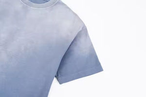 Camisetas Personalizadas con Logotipo de Fábrica, Corte Ajustado, Cuello Redondo, 3D, para Hombre, Estilo Urbano, 100% Algodón, Gruesas, de Alta Calidad, Ecológicas, de Secado Rápido - Product Image 4