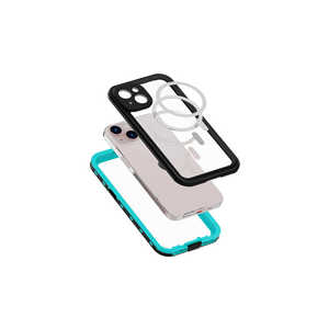 Funda de Silicona Suave con Diseño de Mármol, Impermeable y Resistente a Golpes para iPhone 14 Plus - Negra por SAFA 1-1 - Product Image 2