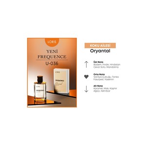 U-36 Frequency Unisex <b>Perfume</b> EDP 50 ml Concentrated Oil Fresh Woody <b>Oud</b> Scent with Citrus <b>and</b> <b>Rose</b> Free Sample 10 ml - Product Image 2