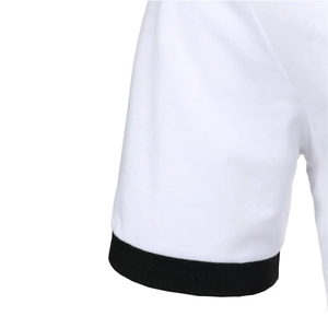 Nouvelle Arrivée - Meilleure Mode Urbaine - T-shirt Homme à Manches Courtes en Jersey Non Tissé Uni - Polyester/Coton Respirant - Logo Personnalisé - Product Image 5