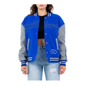 Chaquetas Varsity Personalizadas de Lana Lisa con Capucha, Chaqueta Varsity de Béisbol con Letras, Chaqueta Varsity de Béisbol Personalizada con Logotipo Bordado 2024 - Product Image 4