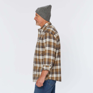 <b>Men's</b> Plaid <b>Flannel</b> <b>Shirt</b> Classic Long Sleeve Button-Up <b>for</b> Casual and Outdoor Wearflannel shacket durable <b>flannel</b> top - Product Image 3