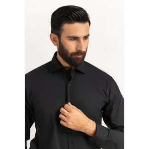 Chemises décontractées pour hommes, coupe moderne, tissu popeline FS-PLN25-262, 100% coton, anti-plis, pour affaires ou usage quotidien - Product Image 2