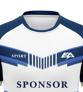 Haute qualité 100% Polyester Logo personnalisé chemise de football tissu doux avec nom numéro personnalisation adultes survêtement de sublimation - Product Image 4