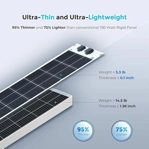 Módulo Solar Flexible WAAREE de 84WP Mono PERC, Accesorios de Energía - Product Image 5