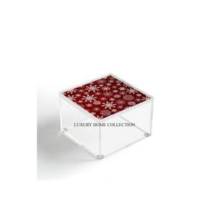 ฐานอะคริลิคโลหะแนวศิลปะสวยงามกล่องหวานลายดอกไม้สไตล์ที่เป็นเอกลักษณ์พรีเมี่ยมสำหรับงานแต่งงานเทศกาลของขวัญขององค์กร - Product Image 4