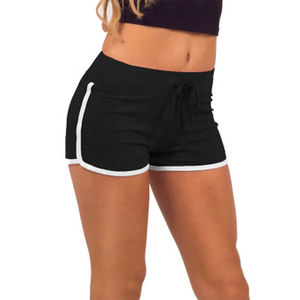 Sports été femmes Shorts taille élastique respirant toile décontracté mince chaud - Product Image 5