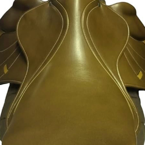 Selles d'équitation en cuir de vachette de couleurs noires de conception unique de haute qualité à bas prix - Product Image 2