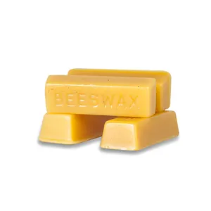 대량 판매를 위한 유기 순수한 자연적인 꿀벌 왁스 황색 색깔 화장용 급료 Beeswax 펠릿/과립