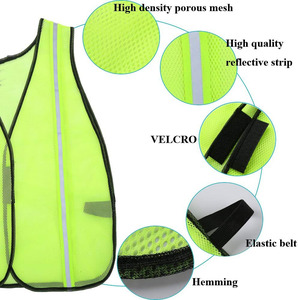 Gilet de travail décontracté 2025, gilet de sécurité réfléchissant haute visibilité respirant pour la sécurité routière - Product Image 2
