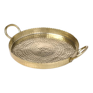 Bandejas redondas de aluminio y metal de la mejor calidad para restaurantes, hoteles, hogar, con personalización de logotipo - Product Image 1