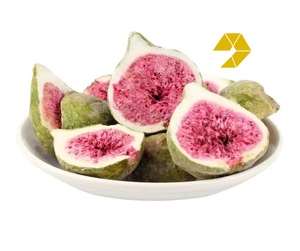 Higos Liofilizados Cortados por la Mitad, Crujientes, Hechos con Higos Frescos Maduros para Postres, Ingredientes para Hornear, OEM ODM, Vietnam, Higos Orgánicos Liofilizados - Product Image 1