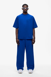 Camiseta Extra Grande para Hombre, 100% Algodón, Cuello Redondo, Manga Corta, Estilo Hip Hop, Ropa Moderna, Transpirable y de Secado Rápido, Novedad 2025 - Product Image 3