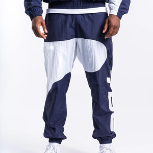 Chándal personalizado con cremallera para hombre, chándal arrugado, transpirable, manga larga, 100% poliéster, Unisex, conjunto de chándal de trabajo con panel para hombre - Product Image 4