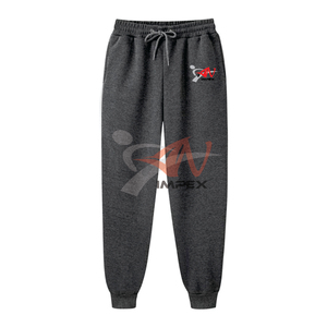High Quality Custom Printed Logo Men's Casual <b>Trouser</b> with <b>Waterproof</b> Quick Dry Cotton Blend Fleece Sweatpants - Product Image 3