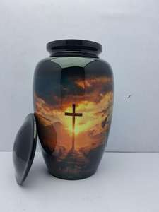 Urnas Funerarias de Metal para Cremación de Adultos, Diseño Moderno, Hechas a Mano, Personalizadas, de Gran Capacidad, Venta al por Mayor y al por Menor, Brassworld India - Product Image 3