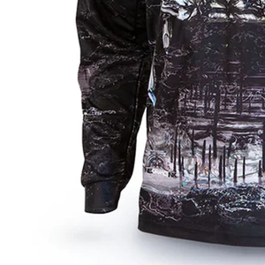 Promoción Sublimación personalizada Manga larga Transpirable Impermeable Protección UV Polos de pesca Secado rápido Profesional OEM - Product Image 3