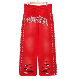 Pantalon de sport décontracté pour homme, en toile de haute qualité, respirant, écologique, style streetwear, hip-hop, vêtements de sport - Product Image 3