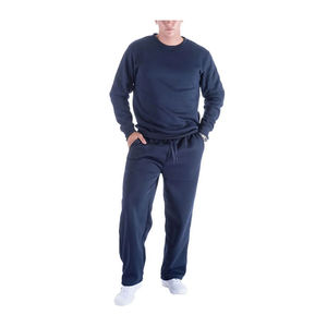 Pantalon évasé élégant personnalisé en coton respirant ceinture élastique décontracté confortable vierge vêtements décontractés pantalons de survêtement pantalons de survêtement pour hommes - Product Image 4